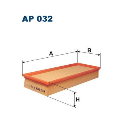 Vzduchový filtr FILTRON AP 032 – Hledejceny.cz