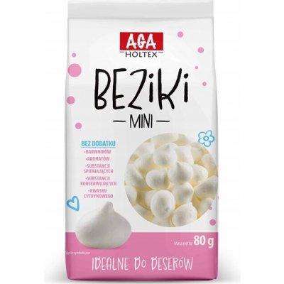 Aga Holtex Sněhové Pusinky Mini Sněhové Pusinky pro dezerty 80 g ozdoba na zmrzlinové dorty – Zboží Dáma