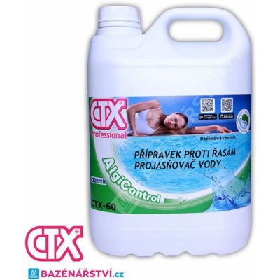 ASTRALPOOL CTX 60 algicid s projasňovačem 5 l