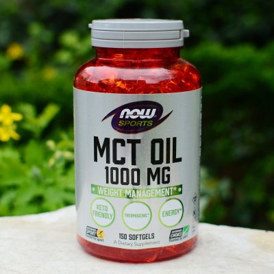 Now Foods MCT Oil 1000 mg 150 kapslí