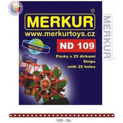 Merkur ND 109 Pásky 25 dírek 25ks – Zboží Mobilmania