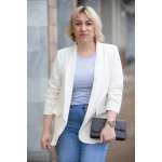 Pružné sako COLOR Bílá – Zboží Dáma