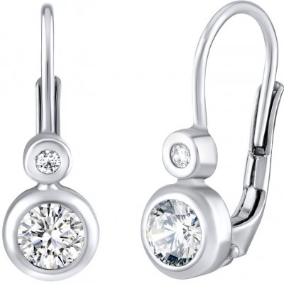 SILVEGO s čirými Swarovski Zirkony SILVEGOB30759S – Hledejceny.cz