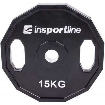 inSPORTline Ruberton Pogumovaný kotouč 15 kg 30 mm – Sleviste.cz