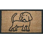 BO MA Kokos + guma pes hnědá 40x70 cm – Hledejceny.cz