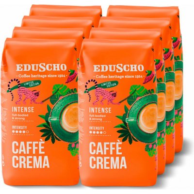 Eduscho Caffè Crema Intense zrnková 8 x 1 kg – Hledejceny.cz