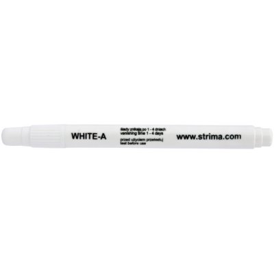 STRIMA Sublimační tužka / mizící fix na látky WHITE-A, bílá, 96 hodin
