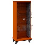 DEXTER 26 TRANSPARENT vozík boxový, otevřený, 1780x750x520 mm, mandarinka – Hledejceny.cz