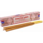 Satya indické Vonné tyčinky Nag Champa Positive vibes 15 g – Zboží Dáma