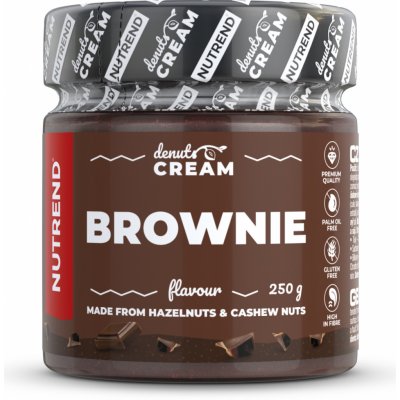 NUTREND DENUTS CREAM Brownie 250 g – Zboží Mobilmania