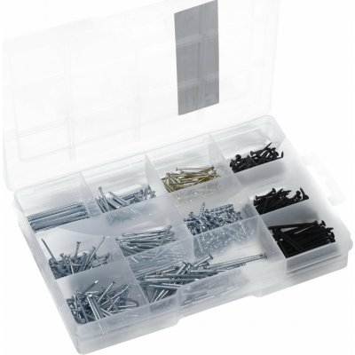 CONNEX Sada hřebíků, různé velikosti a druhy, 515 ks – Hledejceny.cz