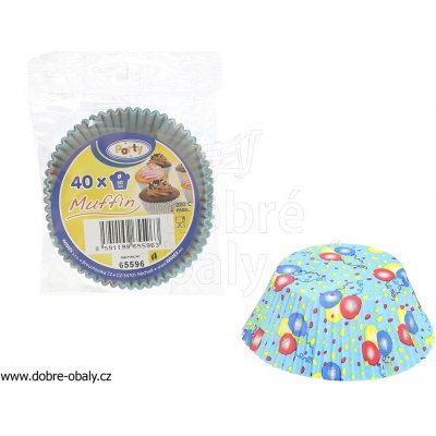 Wimex košíčky balónky 50x30 mm 40ks – Hledejceny.cz