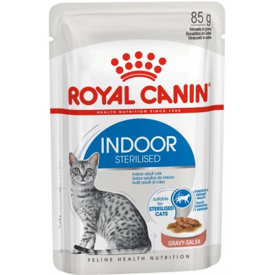 Royal Canin Indoor Sterilised v omáčce 85 g – Sleviste.cz