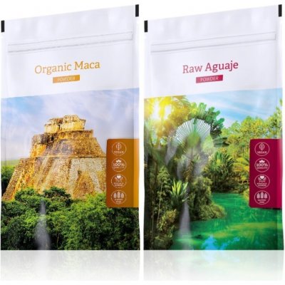 Energy Organic Maca caps 120 kapslí + Raw Aguaje caps 120 kapslí – Hledejceny.cz