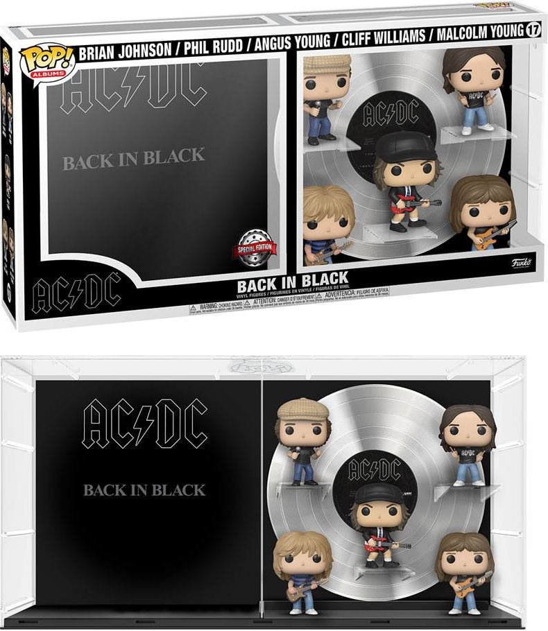 Funko Pop! AC/DC Albums 5-Pack Back In Black 9 cm