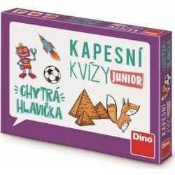 Dino Kapesní kvízy Junior chytrá hlavička