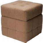 Homestyling Taburet s úložným prostorem 38x38x37 cm hnědá – Zboží Dáma