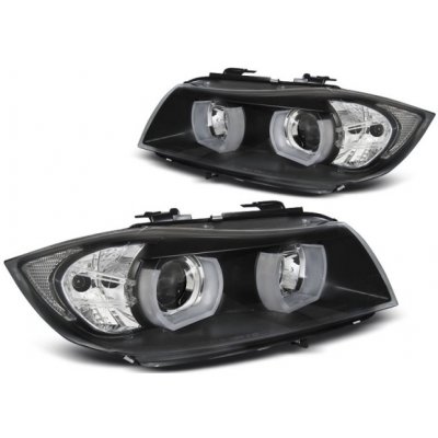 TUNING-TEC Headlights U-Led Light 3d Black Fits Bmw E90/E91 05-0 – Sleviste.cz
