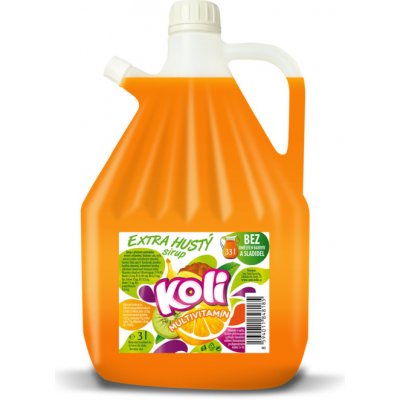 Koli sirup extra hustý multivitamín 3 l – Zboží Dáma