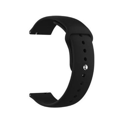 Mobilly univerzální řemínek, 20 mm, silikonový, černý 145 DSJ-01-00T – Zboží Živě