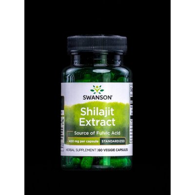 Swanson Shilajit Mumio Extract 60 kapslí – Hledejceny.cz