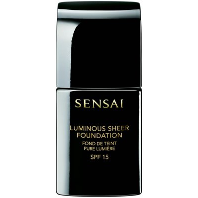 Sensai Luminous Sheer tekutý rozjasňující make-up SPF15 LS203 Neutral Beige 30 ml – Zboží Dáma