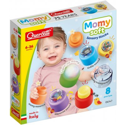 Quercetti 4147 Momy Soft Sensory Blocks – Sleviste.cz