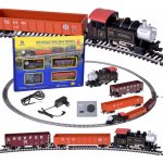 mamido Elektrická vláček klasická parní lokomotiva s ovládací jednotkou H0 1:87 RC0643 – Hledejceny.cz