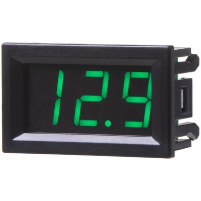 Digitální voltmetr, zelený (34590G) | Zboží Auto