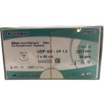 Silon monofil modrý 4/0 (EP1,5) 1 x 45cm, DR15, 24 ks – Zboží Dáma