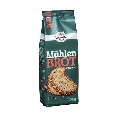 Bauchof Směs na chléb řemeslný semínkový 7-zrnný bez lepku BIO 500 g – Zboží Mobilmania