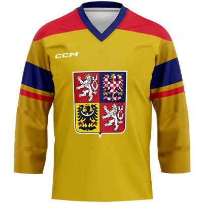 CCM Fandres replica Lukáš Dostál #1 MISTŘI 2024 Zlatý – Hledejceny.cz