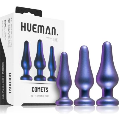 HUEMAN Comets anální kolík 10 cm + anální kolík 11,5 cm + anální kolík 13 cm – Hledejceny.cz