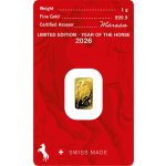 Argor-Heraeus zlatý slitek Rok Koně 2026 1 g – Zboží Dáma
