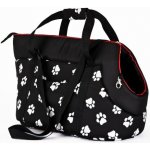 HobbyDog R1 Taška černá a packy 20 x 42 cm – Sleviste.cz