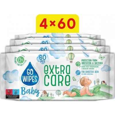GoWipes Extra care 4 x 60 ks – Hledejceny.cz