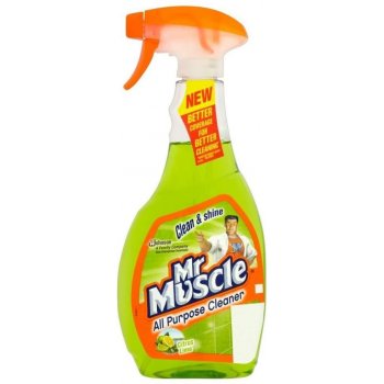 Mr. Muscle Clean & Shine zelený čistič na okna 500 ml