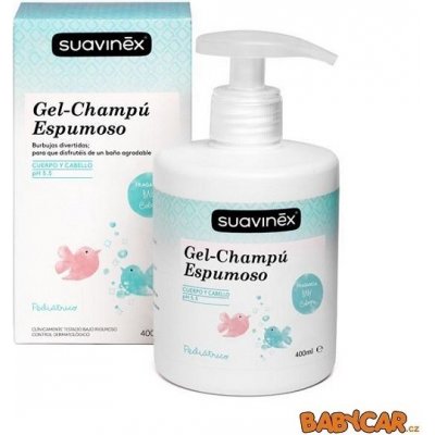 Suavinex pěnový gel šampon 400 ml – Zbozi.Blesk.cz