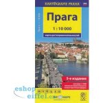 Praha mapa turistické zajímavosti rusky 5 vydání – Hledejceny.cz