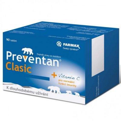 Preventan Clasic 90 tablet – Zbozi.Blesk.cz