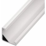 LED profil R6W bílý rohový 16*16 - Profil bez krytu 2m – Zboží Mobilmania