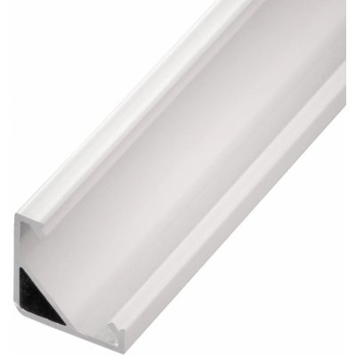 LED profil R6W bílý rohový 16*16 - Profil bez krytu 2m – Zboží Mobilmania