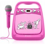 Dětský karaoke set GoGEN BOBKARAOKEP růžový – Sleviste.cz
