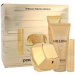 Paco Rabanne Lady Million pro ženy EDP 80 ml + tělové mléko 100 ml + EDP 10 ml dárková sada – Hledejceny.cz