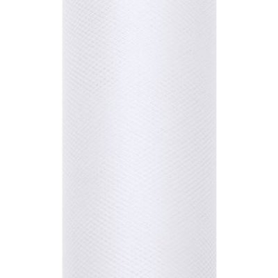 Paris Dekorace Tyl v roli, bílý, 15cm/9m – Zboží Dáma