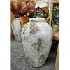 Váza Keramická amfora velká šedá s patinou