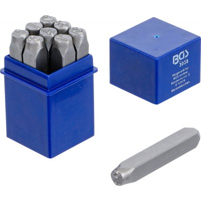 BGS Razicí číselná matrice 8 mm, BGS - B3038 – Zboží Živě
