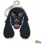 My Family COCKER gravírovateľný přívěsek 2,9 x 2,5 cm – Zboží Mobilmania