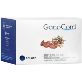 Colway GanoCord Ganoderma a Cordyceps 60 kapslí