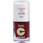 Delia Coral Nail Enamel Hybrid Gel lak na nehty 06 11 ml – Sleviste.cz